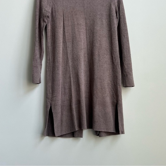 BAREFOOT DREAMS Cozychic Ultra Lite Open Front Longline Cardigan Small Ribbed - Picture 13 of 13